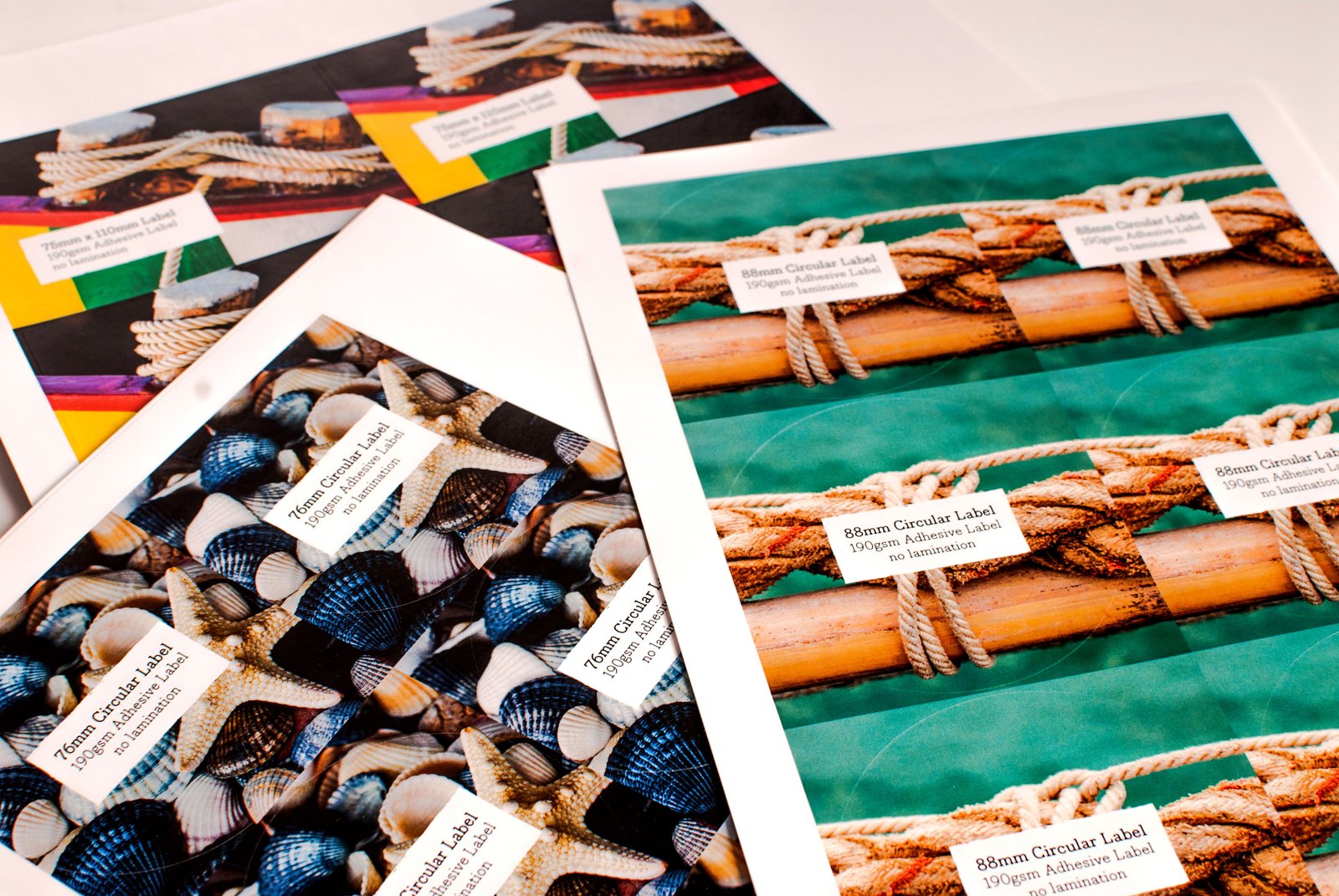 Circular Label Sheets